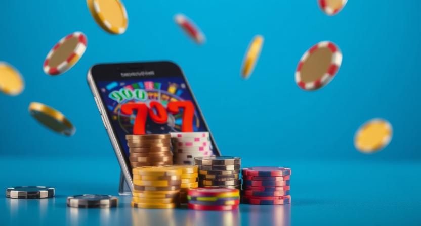 HHBF mobile casino app interface