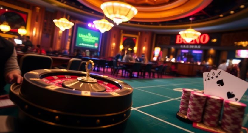 Player account and game selection on HHBF